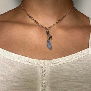 new handmade vintage inspired necklace